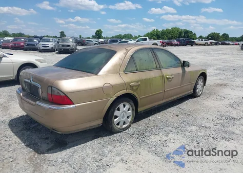 2005 Lincoln Ls V6 from USA, damaged, VIN 1LNHM86S05Y607275